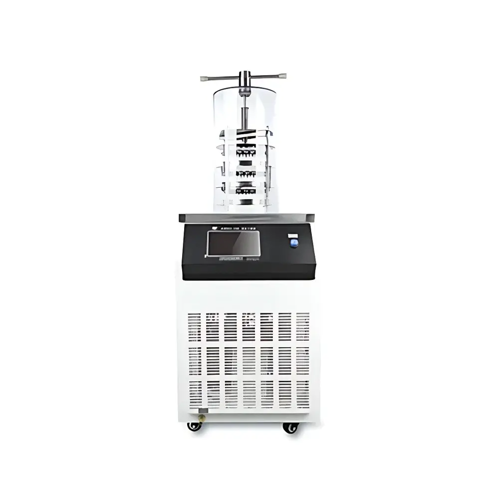 Ningbo Scientz SCIENTZ-12ND/B Benchtop Shelf-Type Freeze Dryer with Heated Chambers