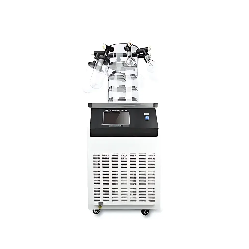 Ningbo Scientz SCIENTZ-12ND/C Benchtop Manifold Freeze Dryer with Heated Shelf and -56°C Cold Trap