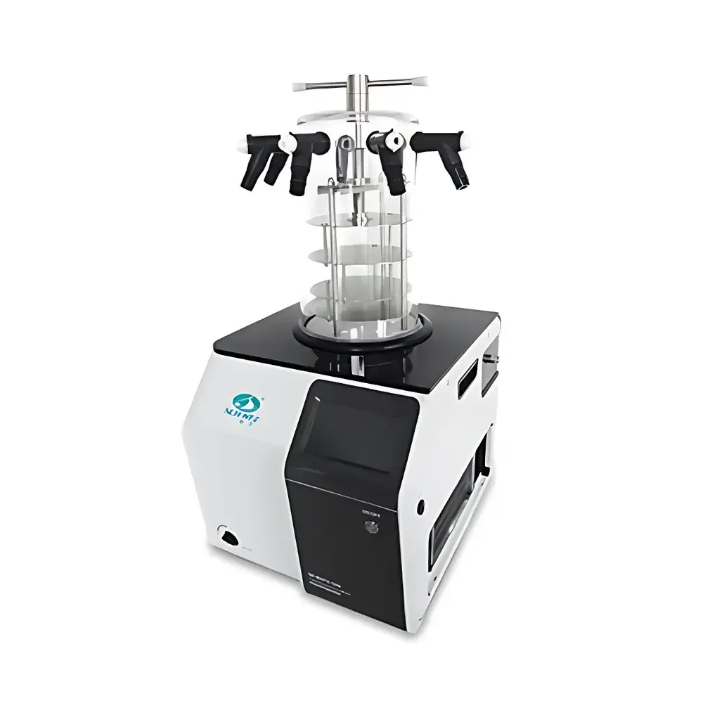 Scientz SCIENTZ-10N/D Manifold-Type Bell-Jar Freeze Dryer with Stoppering Capability