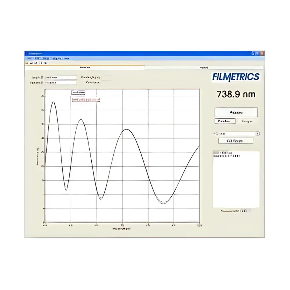 KLA Filmetrics F20 White Light Interferometric Thin-Film Thickness Measurement System