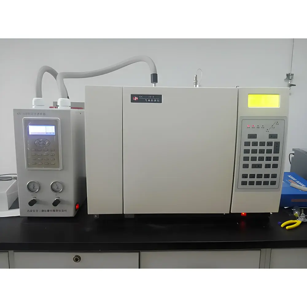 Beifen Sanpu GC-2010 Laboratory Gas Chromatograph for Ethanol Quantification in Tincture of Iodine per Chinese Pharmacopoeia 2015 Edition, Volume IV