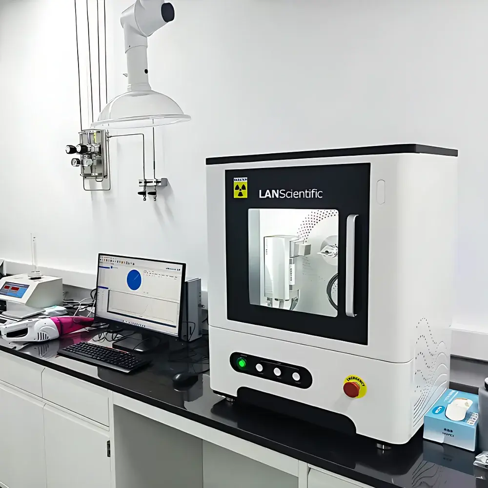 LANScientific FRINGE EV Desktop X-ray Diffractometer for Titanium Dioxide (TiO₂) Phase Analysis