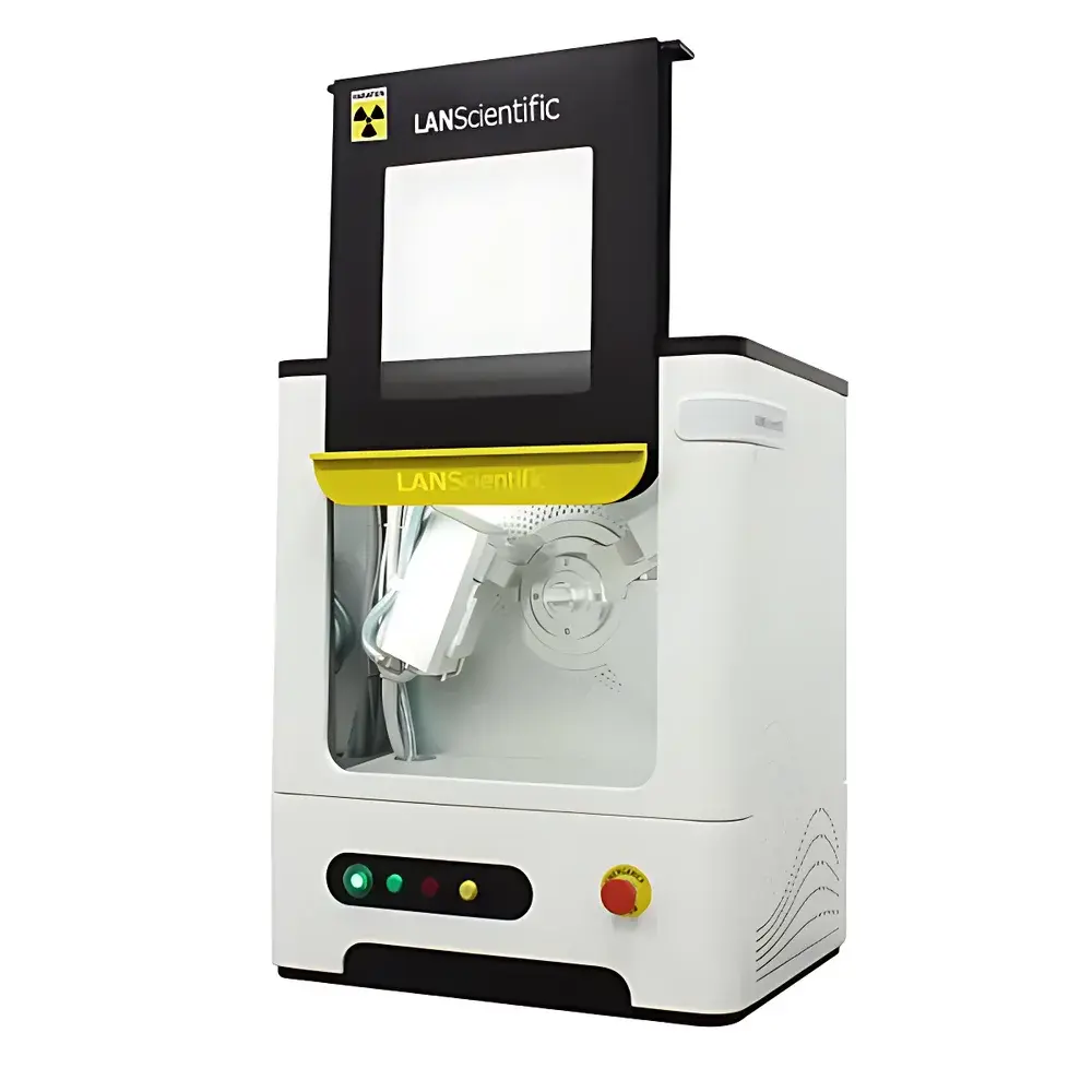 LANScientific FRINGE EV Desktop X-ray Diffractometer for Calcined Alumina Phase Analysis and Transformation Ratio Calculation