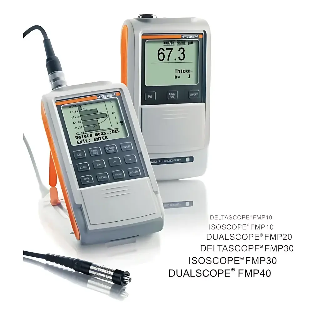 Fischer Fischerscope PMP10 Portable Phase-Sensitive Eddy Current Coating Thickness Gauge for PCB Copper Thickness Measurement