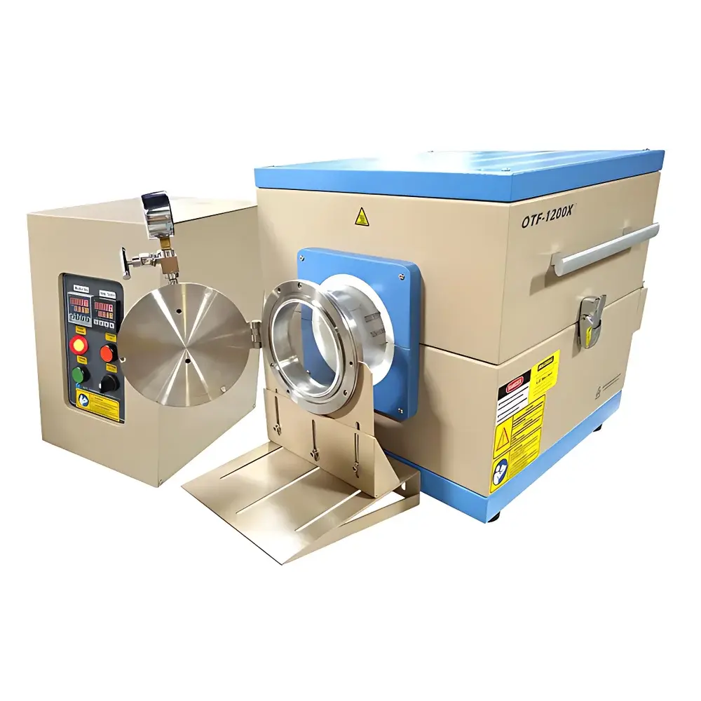 KJG OTF-1200X-5S Benchtop Opening-Type Large-Diameter Tube Furnace