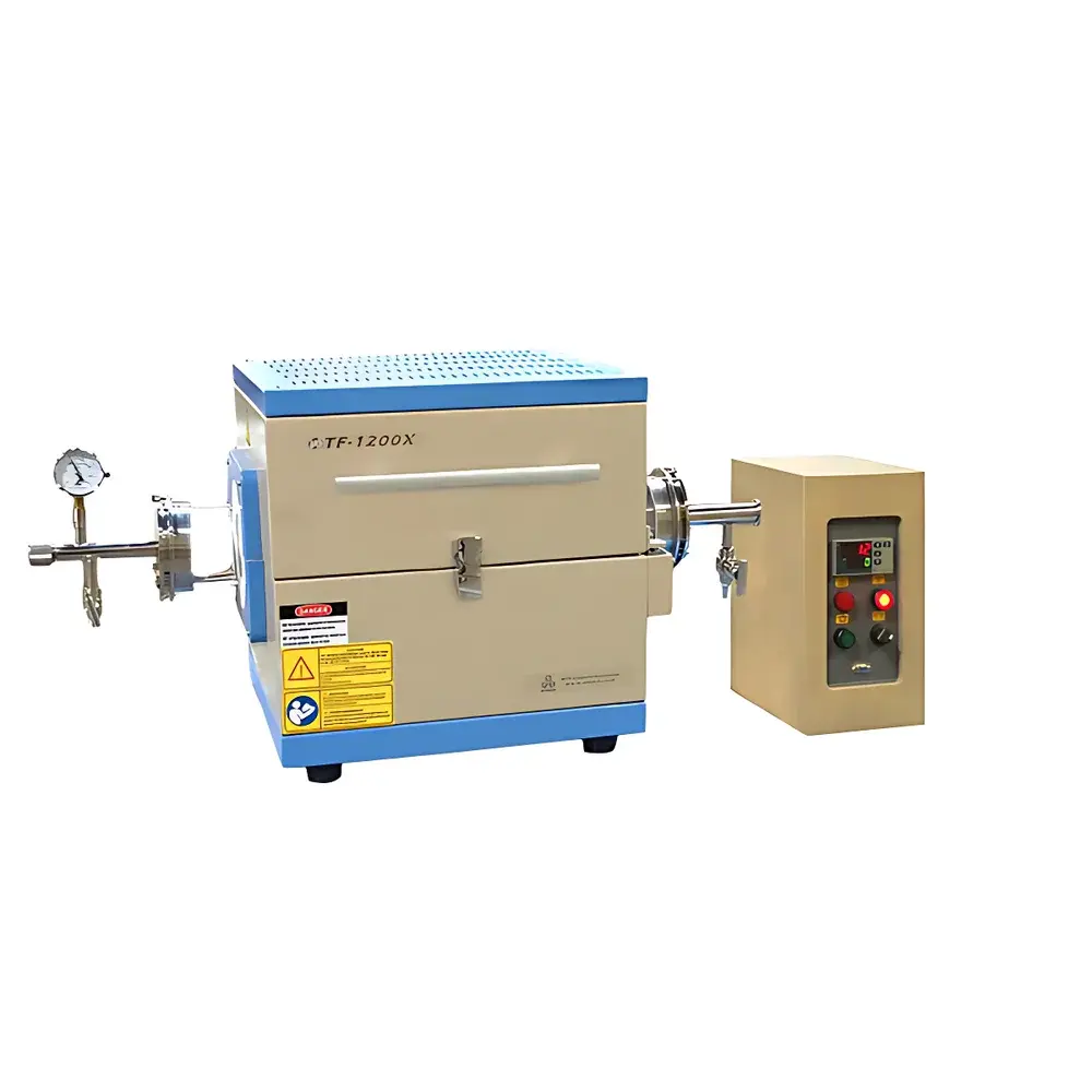 KJG OTF-1200X-5S Benchtop Opening-Type Large-Diameter Tube Furnace