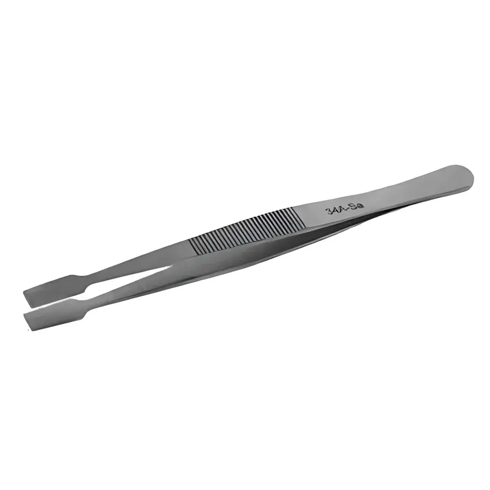 34A-SA Flat-Tip Tweezers for QCM Sensor Handling