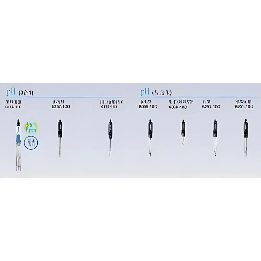HORIBA ToupH™ 3-in-1 Integrated pH Electrode (Glass/Reference/Temp)