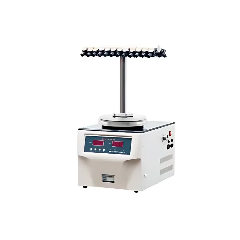 Hanuo FD-1E-50 Benchtop T-Shaped Manifold Freeze Dryer