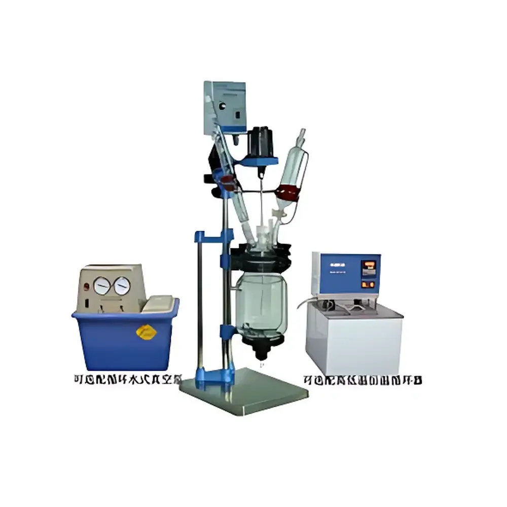 Hanuo HN-Series Dual-Jacketed Glass Reactor (1L–5L)