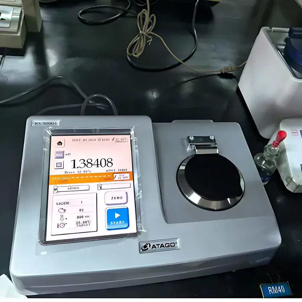 ATAGO RX-5000i Automatic Desktop Refractometer for Nylon 66 Salt Solution Concentration Measurement