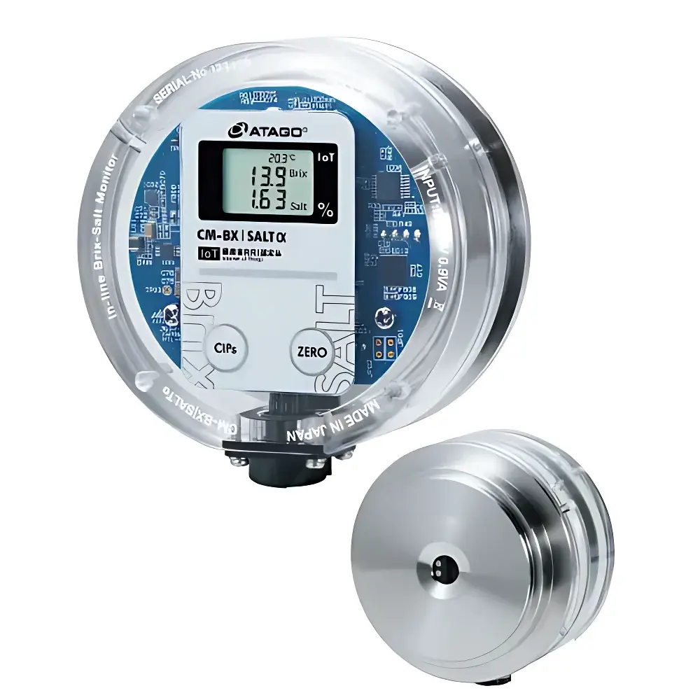 ATAGO CM-BX/SALT α Online Refractometer & Conductivity-Based Salinity Analyzer