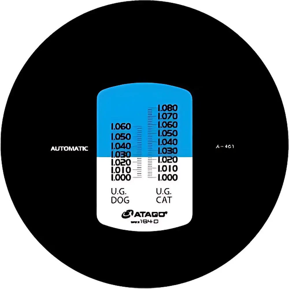 ATAGO MASTER-VET Veterinary Urinometer Refractometer (Dual-Scale Handheld)