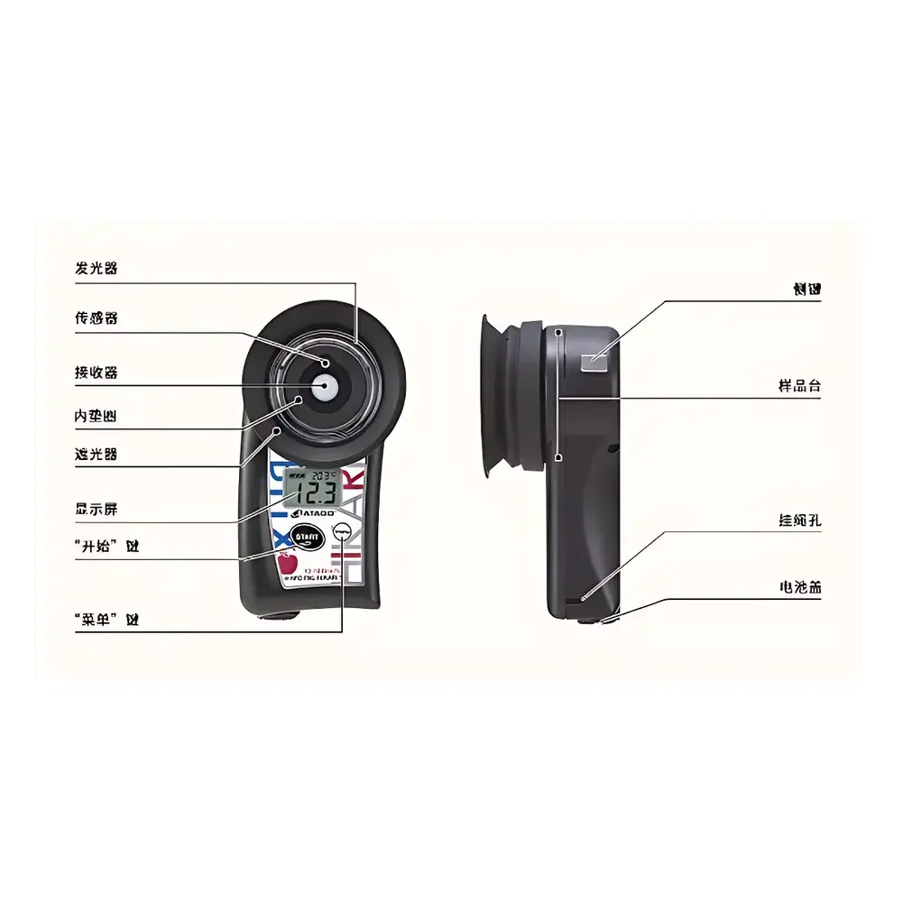 ATAGO PAL-HIKARi 30 Non-Destructive Melon Refractometer