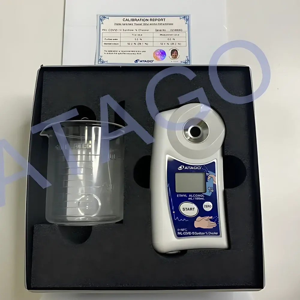 ATAGO PAL-COVID-19 Ethanol-Specific Handheld Refractometer
