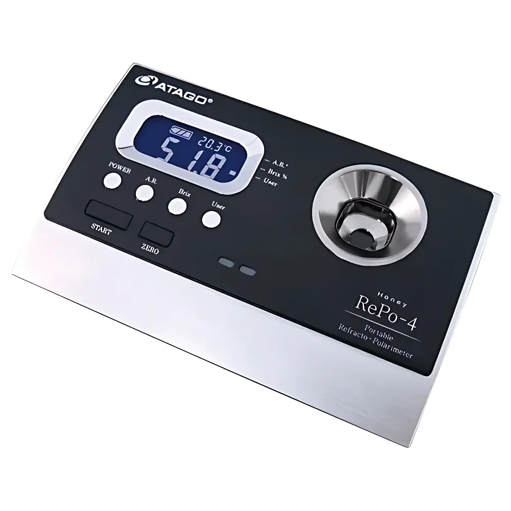 ATAGO RePo-4 Honey Moisture, Refractometer & Polarimeter Combo Instrument