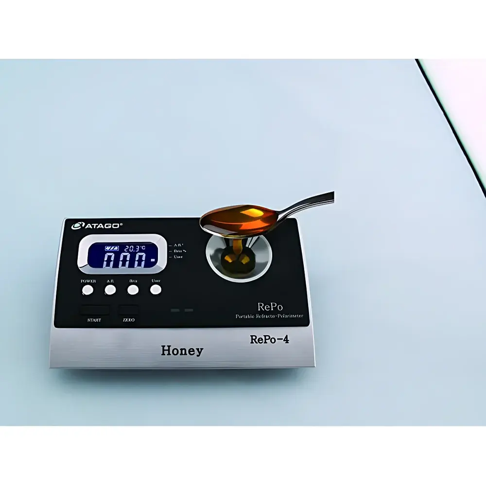 ATAGO RePo-4 Honey Moisture, Refractometer & Polarimeter Combo Instrument
