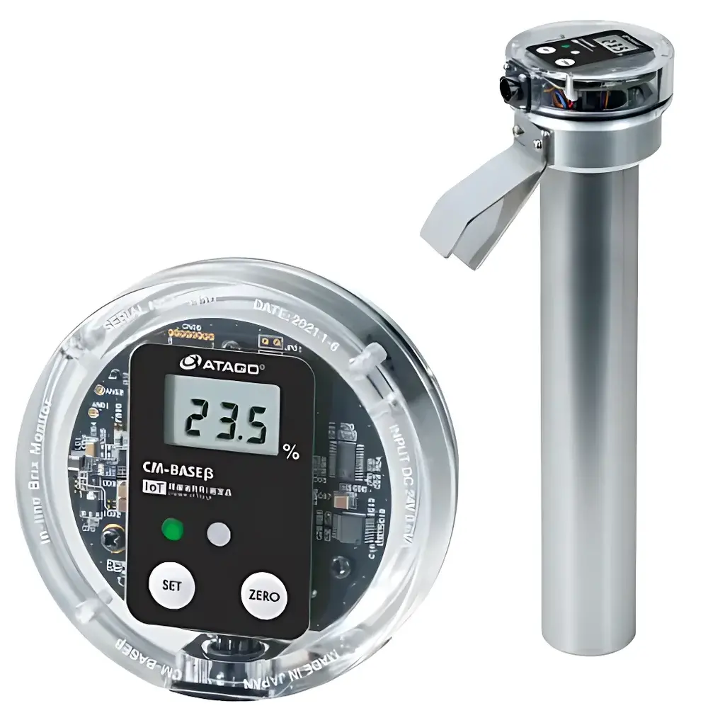 ATAGO CM-BASE β Inline Refractometer (Edge-Mountable for Tanks and Vessels)