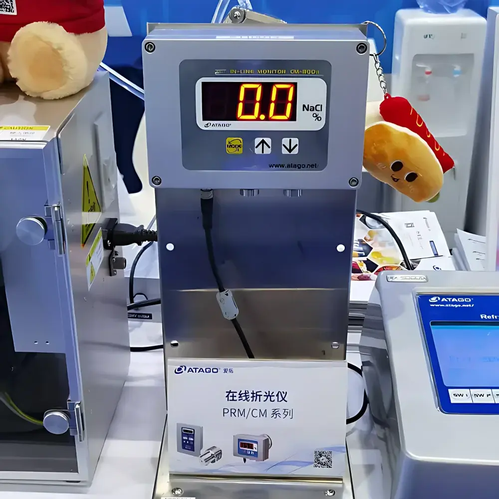 ATAGO CM-800α-SW In-Line Salinometer for Chlor-Alkali Process