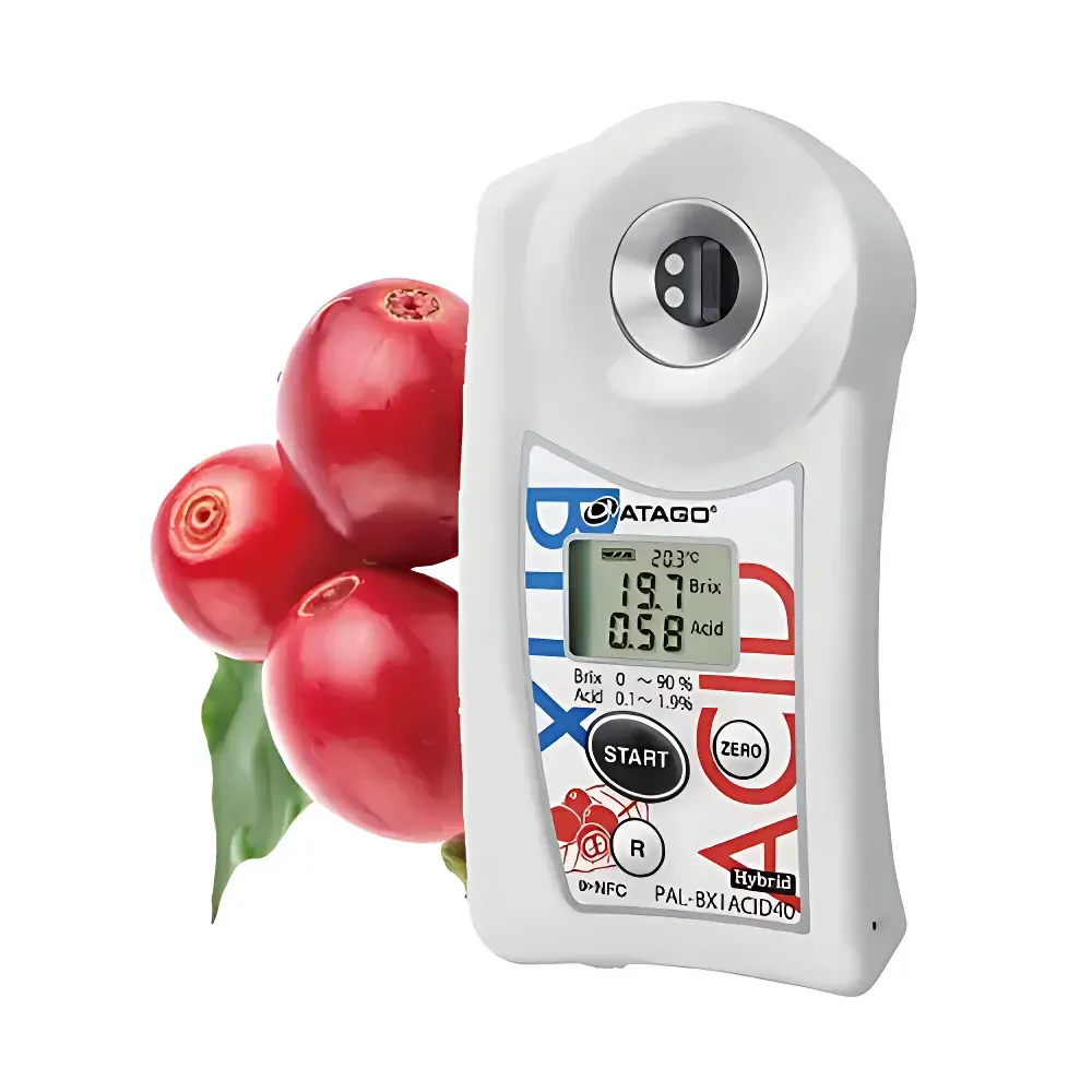 ATAGO PAL-BX/ACID 40 Coffee Cherry Refractometer and Acidity Analyzer
