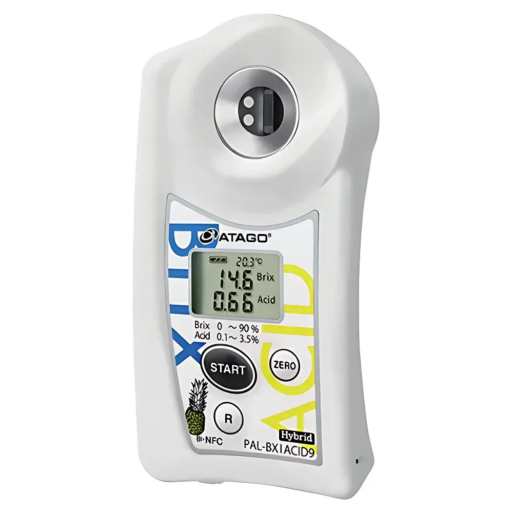 ATAGO PAL-BX/ACID 9 Pineapple-Specific Digital Refractometer with Integrated Acidity Measurement