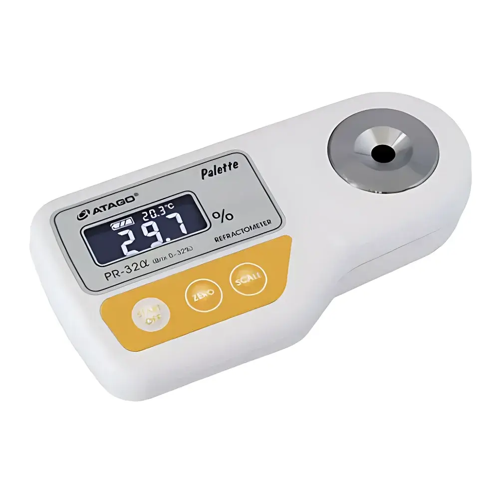 ATAGO PR-32α Portable Digital Refractometer for Cutting Fluid and Antifreeze Concentration Measurement