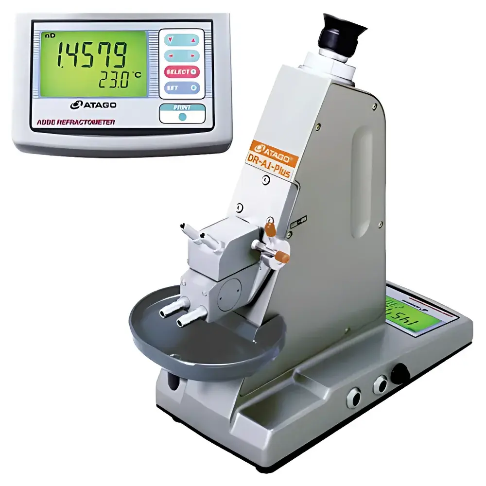 ATAGO DR-A1-PLUS Digital Abbe Refractometer for Adhesives and Silicone Materials