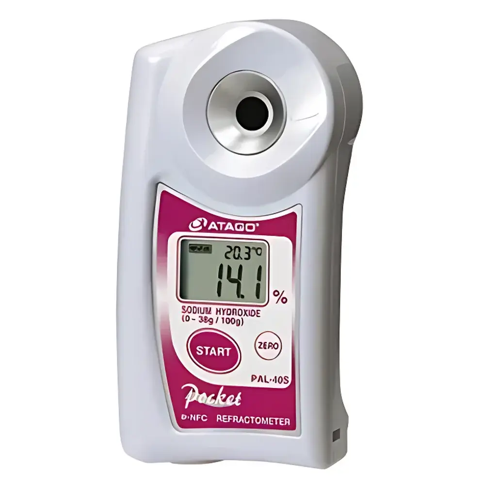 ATAGO PAL-40S Portable Sodium Hydroxide Concentration Refractometer