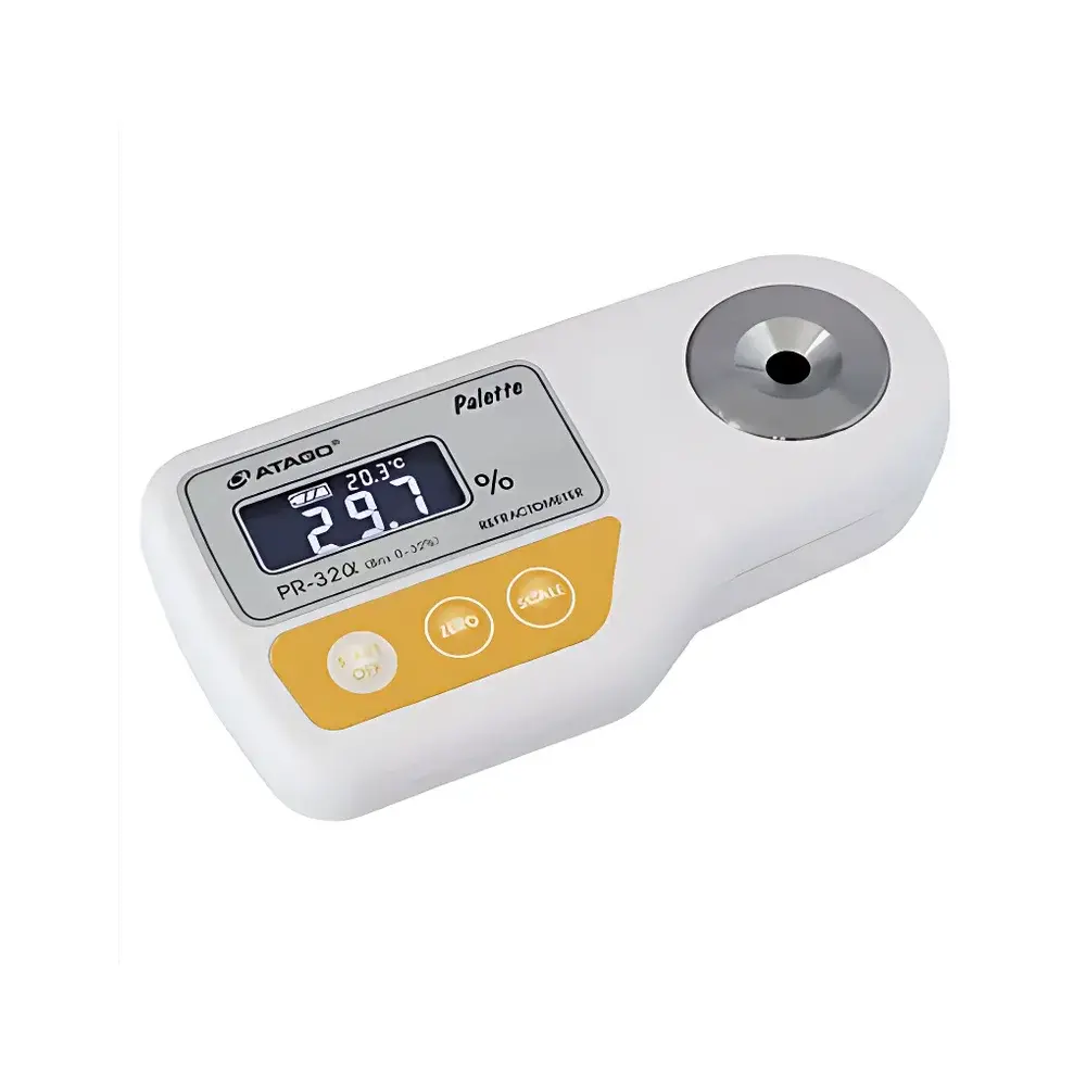 ATAGO PR-32α Portable Digital Refractometer for Hydraulic Oil and Industrial Fluid Concentration Measurement