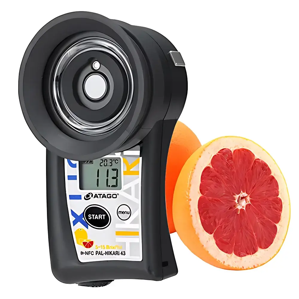 ATAGO PAL-HIKARi 43 Non-Destructive Citrus Fruit Refractometer for Grapefruit
