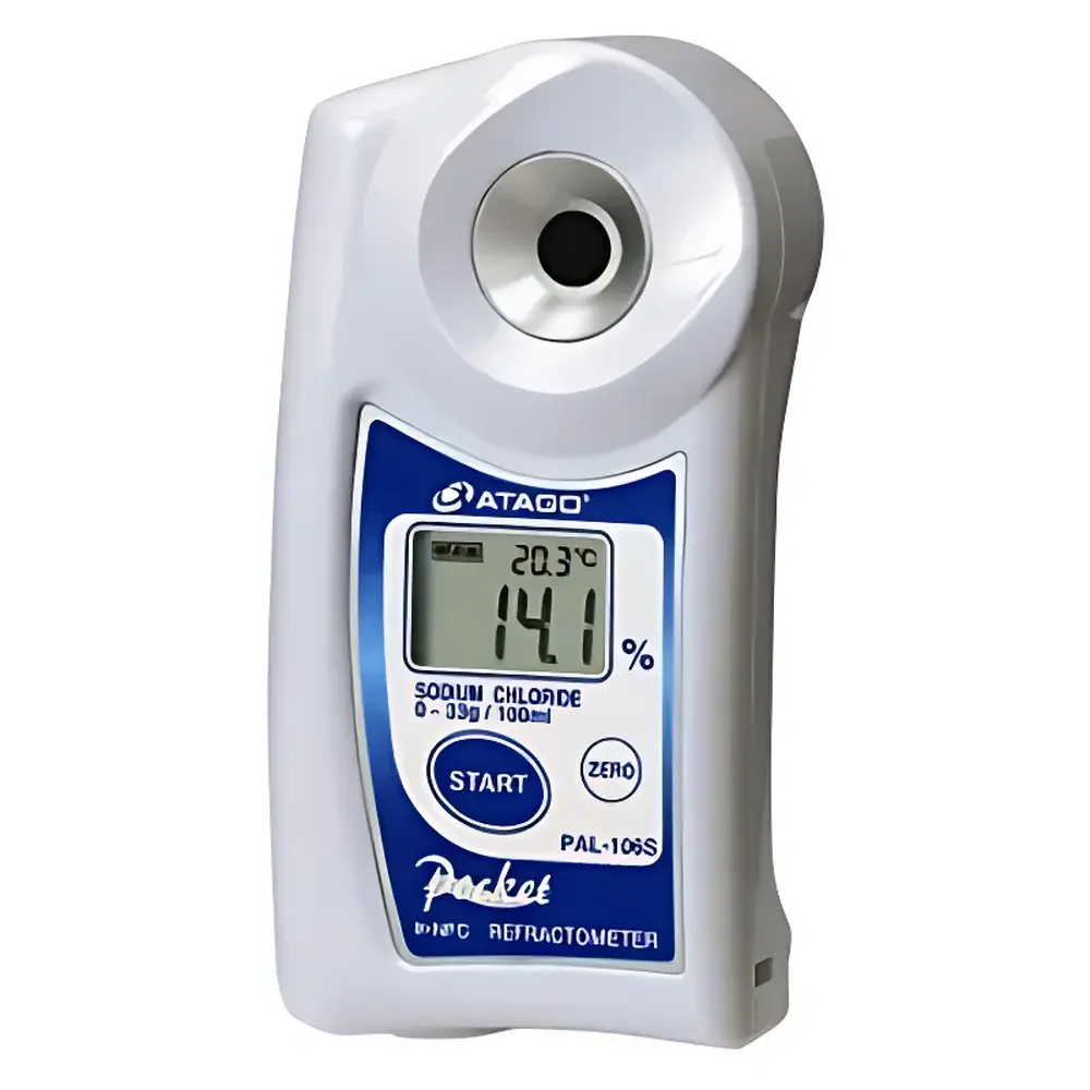 ATAGO PAL-106S Portable Digital Refractometer for Seawater Salinity Measurement