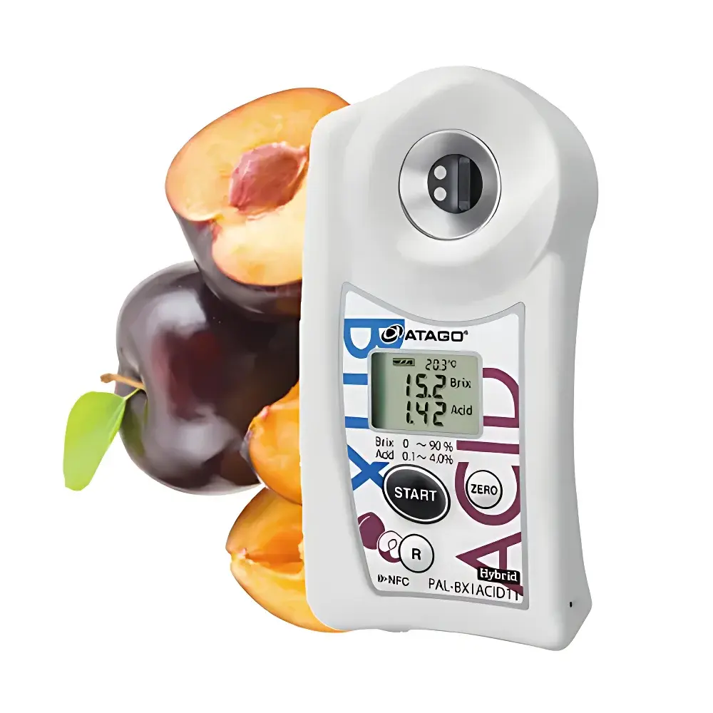 ATAGO PAL-BX/ACID 11 Prune-Specific Digital Refractometer with Integrated Acidity Measurement