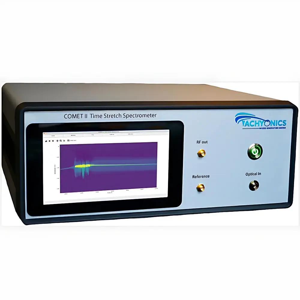 Tachyonics COMET I / COMET II / COMET III / Nebula I Time-Stretch Ultrafast Spectrometers and High-Speed Oscilloscopes