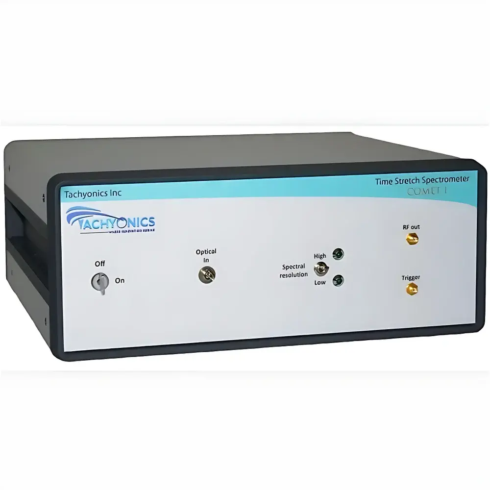 Tachyonics COMET I / COMET II / COMET III / Nebula I Time-Stretch Ultrafast Spectrometers and High-Speed Oscilloscopes