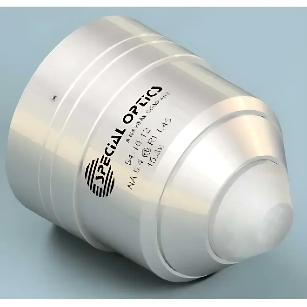 Ametek Special Optics Laser-Focusing Objective, Optical Component, Waveplate, and Custom Microscope Objective