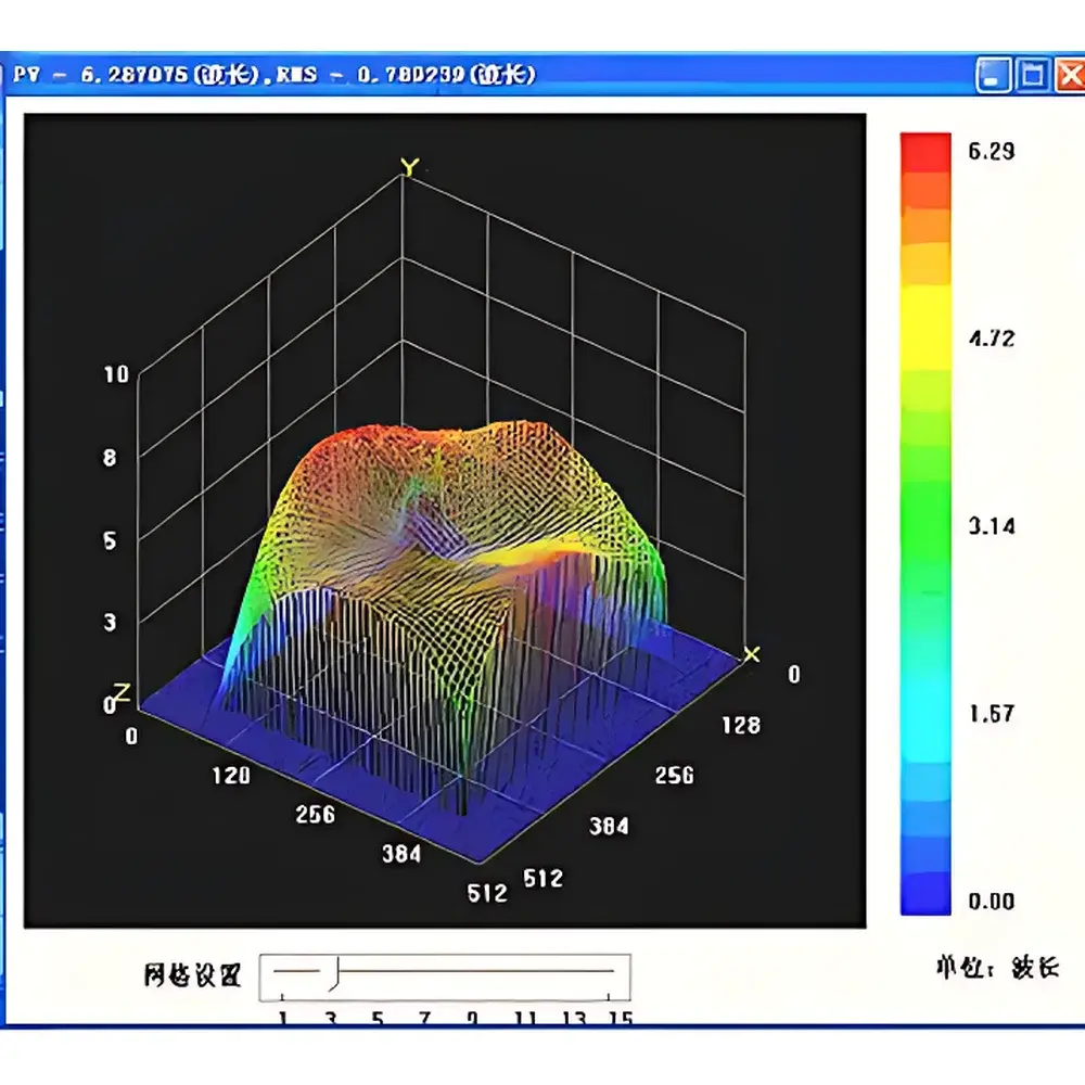 SPL Transient (Pulsed) Laser Wavefront Distortion Interferometer