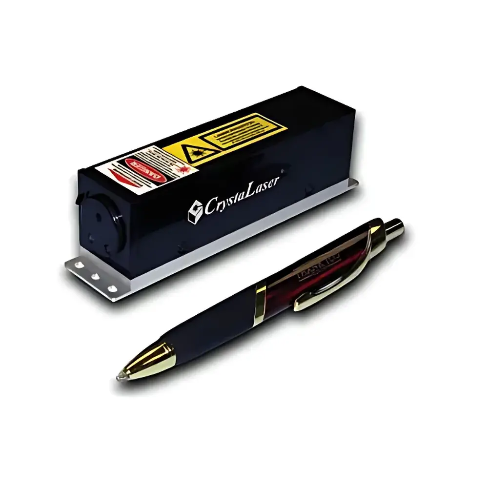 CrystaLaser DL473/DL488 Continuous-Wave Blue Diode-Pumped Solid-State (DPSS) Lasers
