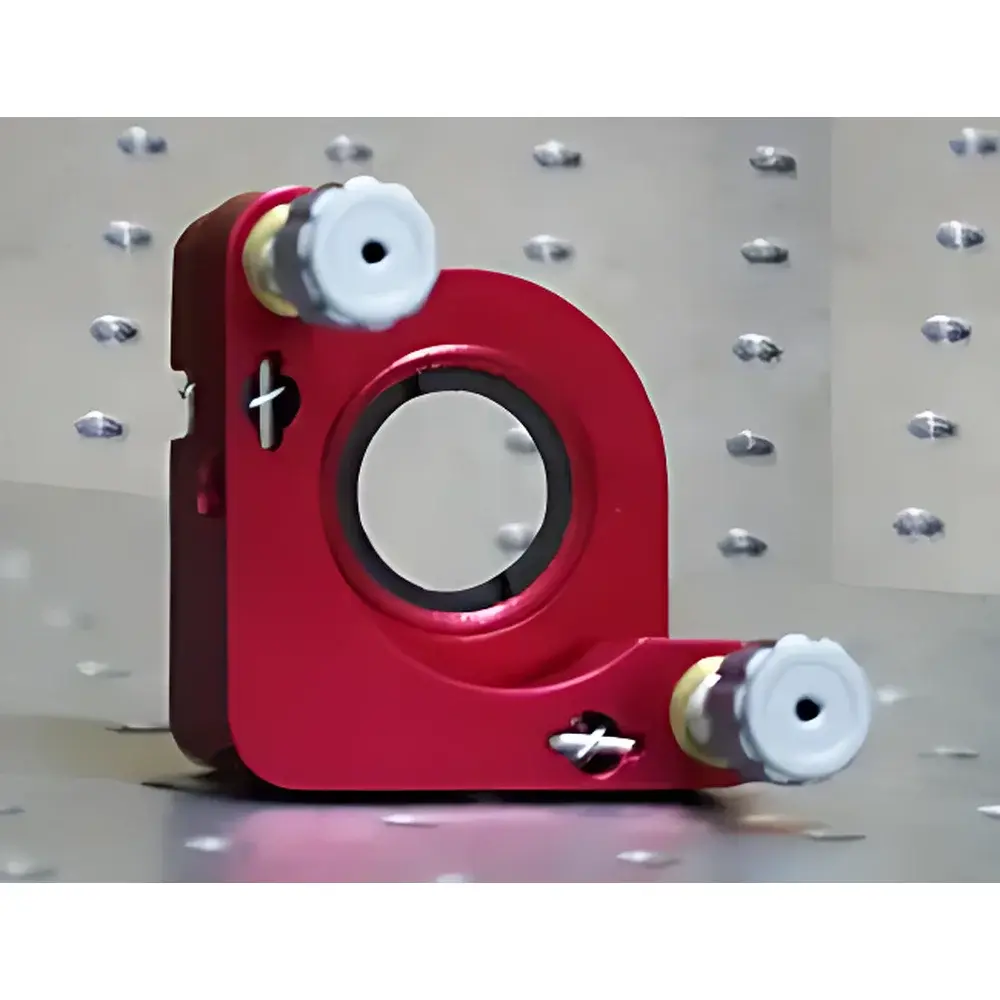 HTMM20-L Precision Two-Axis Kinematic Mirror Mount with Compression Ring for 20 mm Optics