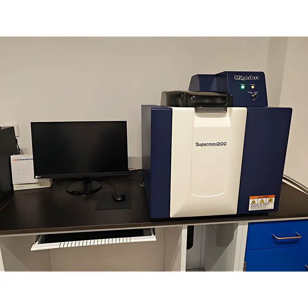 Rigaku Supermini200 Wavelength Dispersive X-Ray Fluorescence Spectrometer for Ultra-Trace S, Cl, Si, and Pb Analysis in Petroleum Products