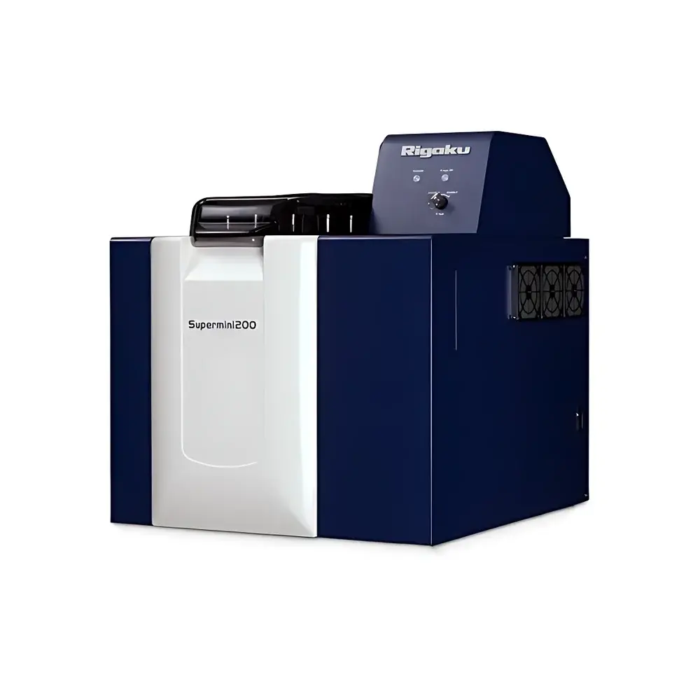 Rigaku Supermini200 S Wavelength-Dispersive X-Ray Fluorescence (WDXRF) Total Sulfur Analyzer per ASTM D7039