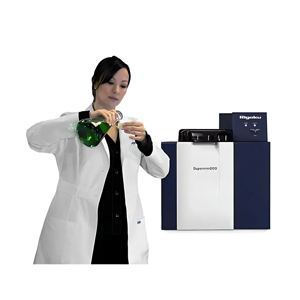 Rigaku Supermini200 Cl Single-Wavelength XRF Ultra-Low Chlorine Analyzer (ASTM D7536 Compliant)