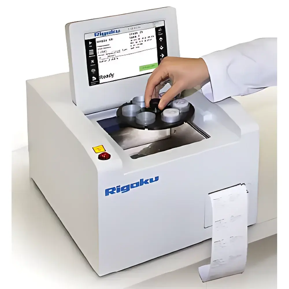 Rigaku NEX QC Energy-Dispersive X-Ray Fluorescence Total Sulfur Analyzer for Crude Oil, Vacuum Gas Oil, and Residue