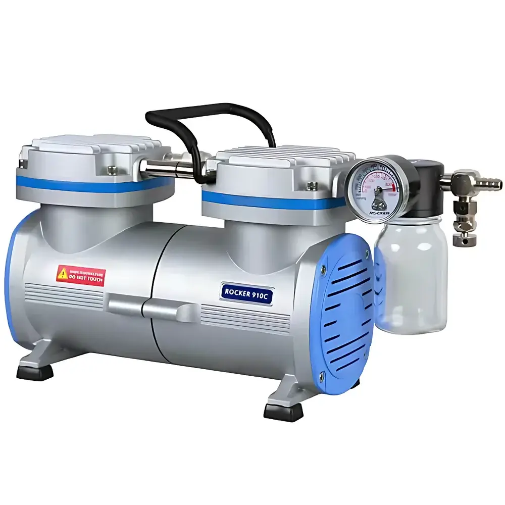 ROCKER Rocker910C PTFE-Coated Corrosion-Resistant Diaphragm Vacuum Pump