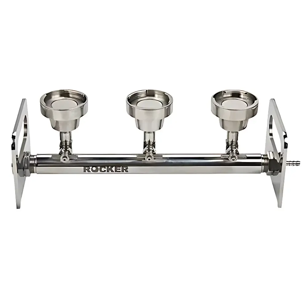 ROCKER BioVac 300 Triple-Position Stainless Steel Filtration Manifold