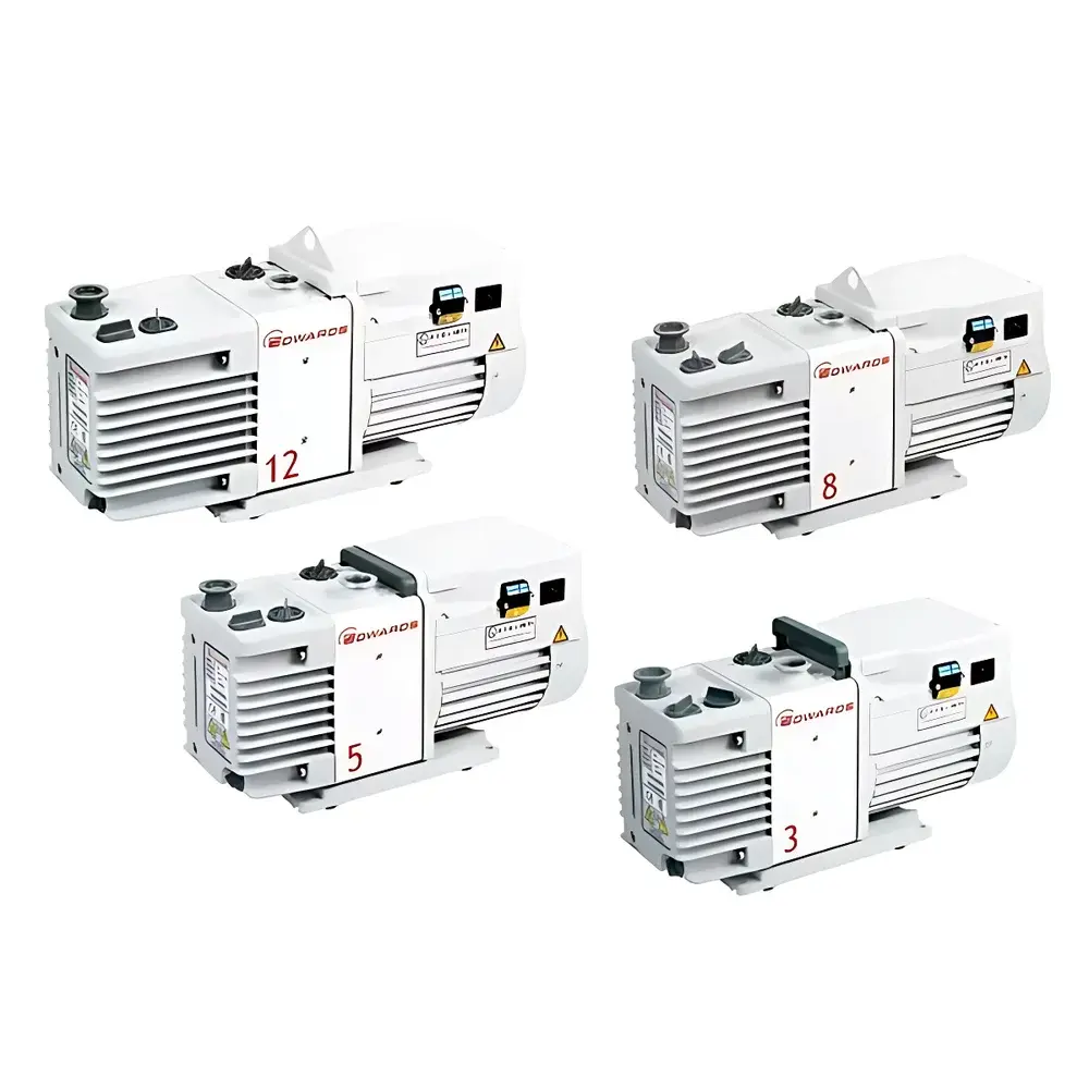 Edwards RV12 Two-Stage Oil-Sealed Rotary Vane Vacuum Pump