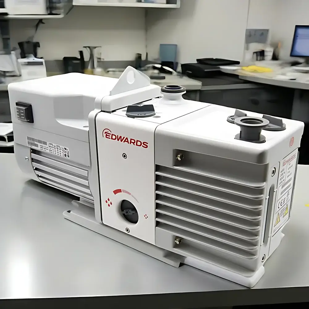 Edwards RV12 Two-Stage Oil-Sealed Rotary Vane Vacuum Pump