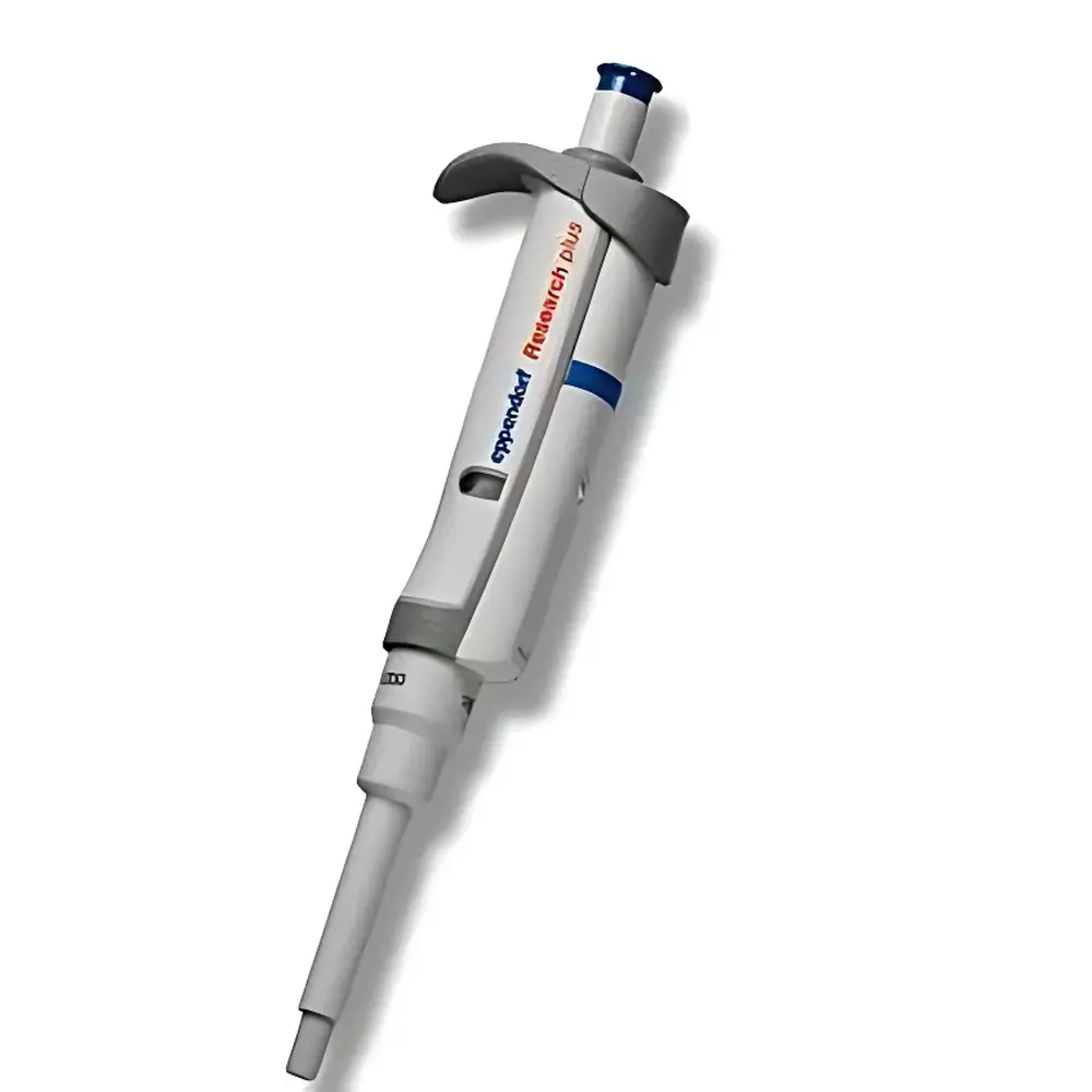 Eppendorf Research Plus Single-Channel Adjustable-Volume Pipette (0.1–2.5 µL)