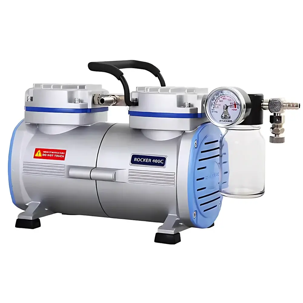 ROCKER Rocker400C PTFE-Coated Corrosion-Resistant Oil-Free Diaphragm Vacuum Pump