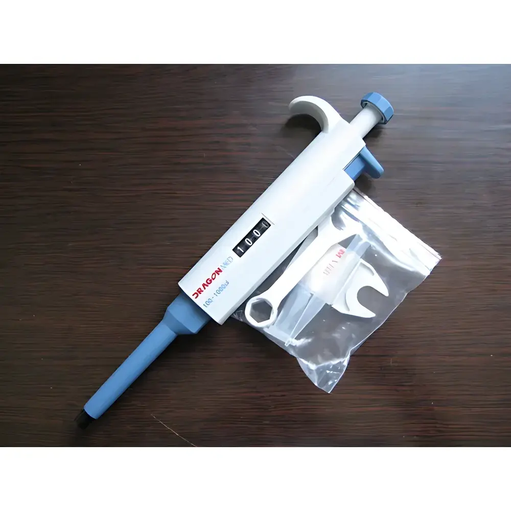 DLAB Toppette Manual Single-Channel Pipette, 100–1000 µL