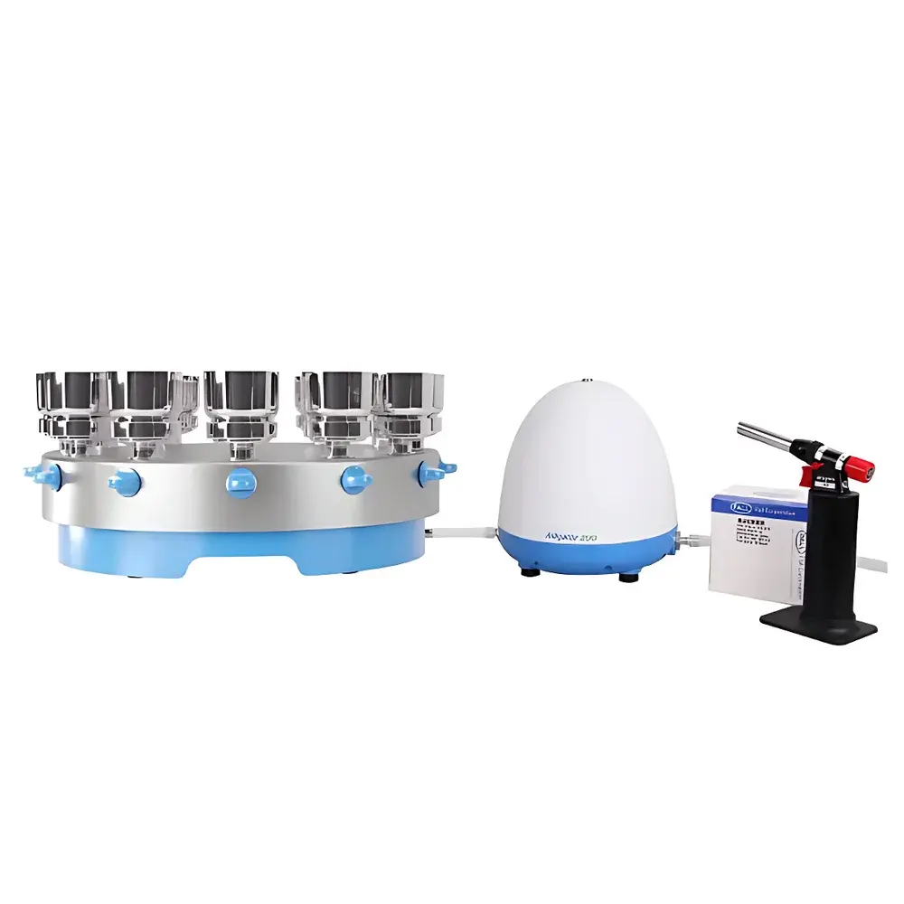 Rocker SolarVac1201-MB-A 12-Position Stainless Steel Vacuum Filtration System